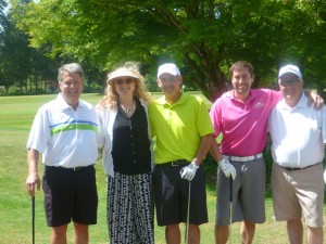 Team Morton with Liz, Jeff Morton, Ron Sturza, Matt Schlect & Mike Giles
